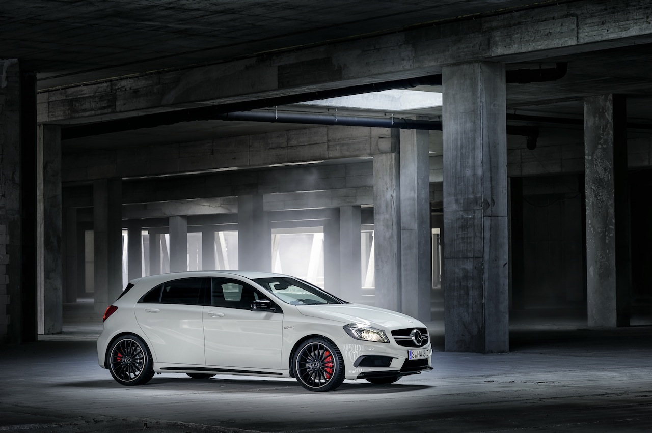 ... Mercedes-Benz’s A45 AMG hatchback will spawn a sedan sibling – the